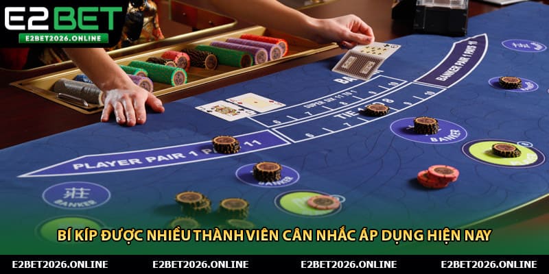 Bí kíp được nhiều thành viên cân nhắc áp dụng hiện nay